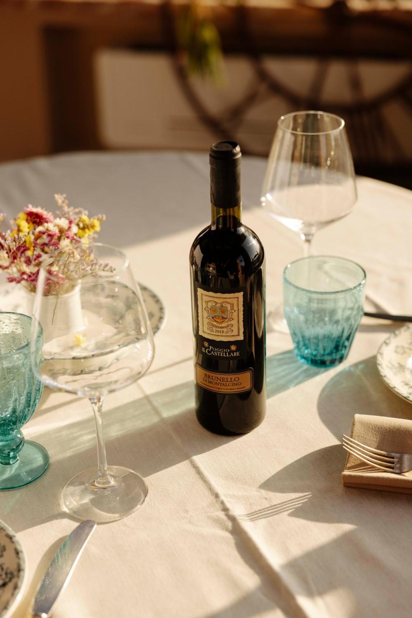 Agriturismo Poggio Il Castellare 몬탈치노 외부 사진