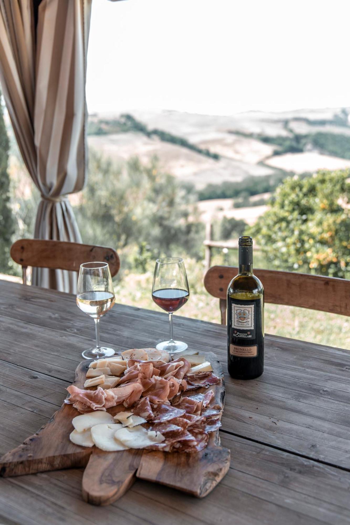 Agriturismo Poggio Il Castellare 몬탈치노 외부 사진